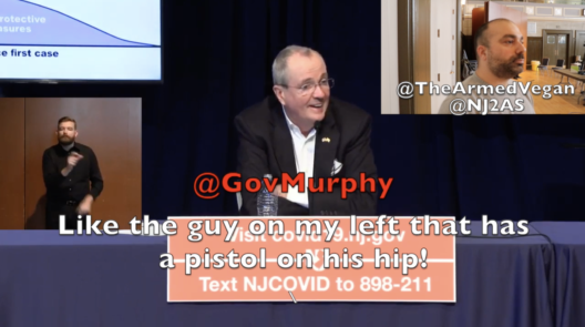 Governor Murphy: Only government should have guns