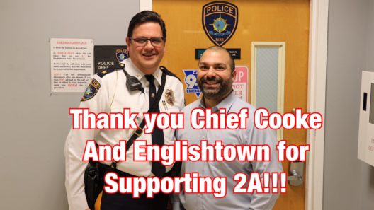 Another NJ2AS Success story - Thank you Englishtown Police, Council, and Mayor for Supporting the Second Amendment!