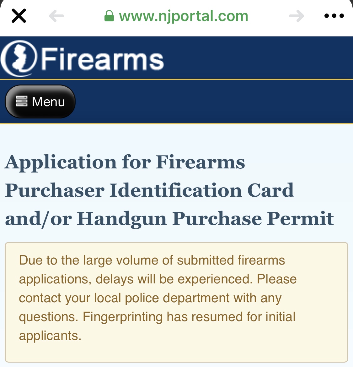 CONFIRMED! Firearm Fingerprinting RESTORED! NJ State Police retreat
